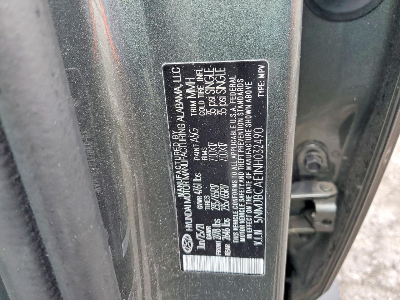 2022 HYUNDAI TUCSON