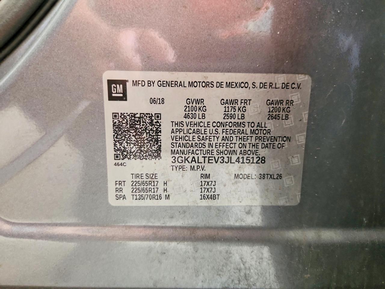 2018 GMC TERRAIN