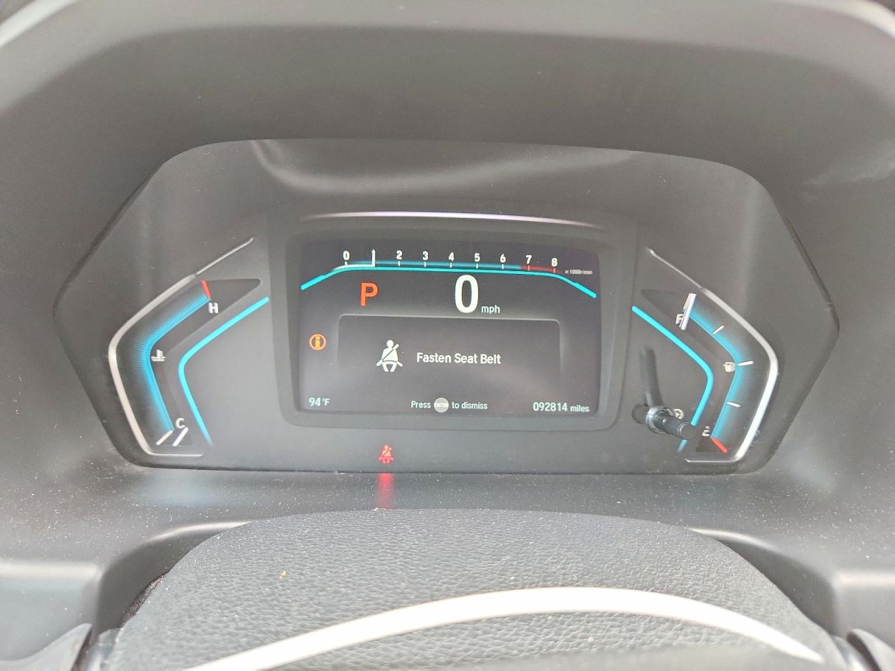 2018 HONDA ODYSSEY