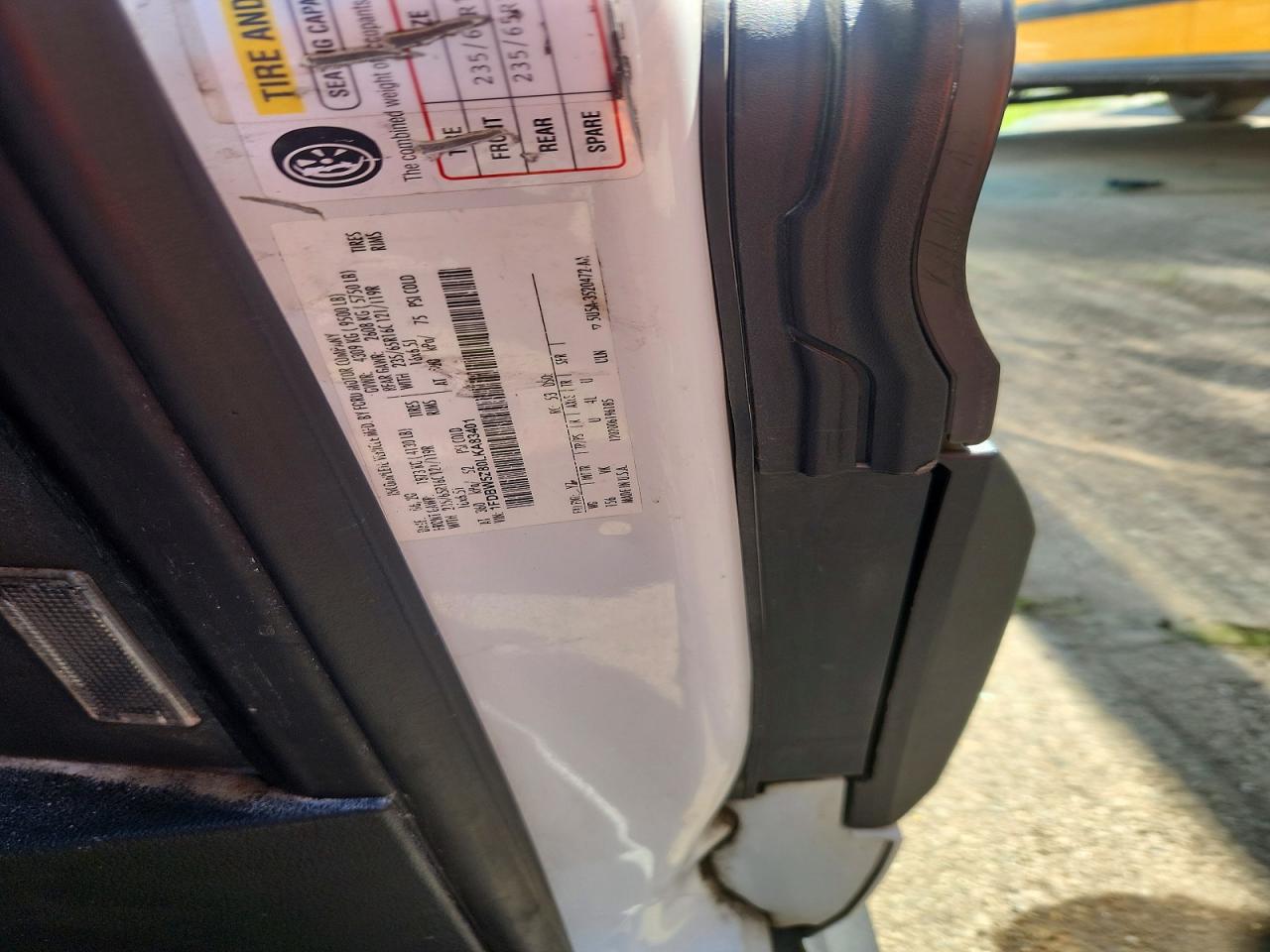 2020 FORD TRANSIT