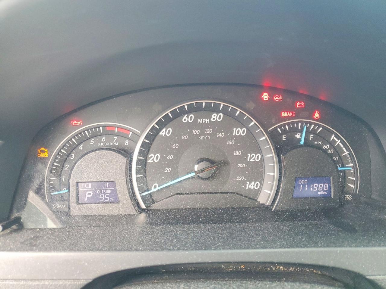 2012 TOYOTA CAMRY