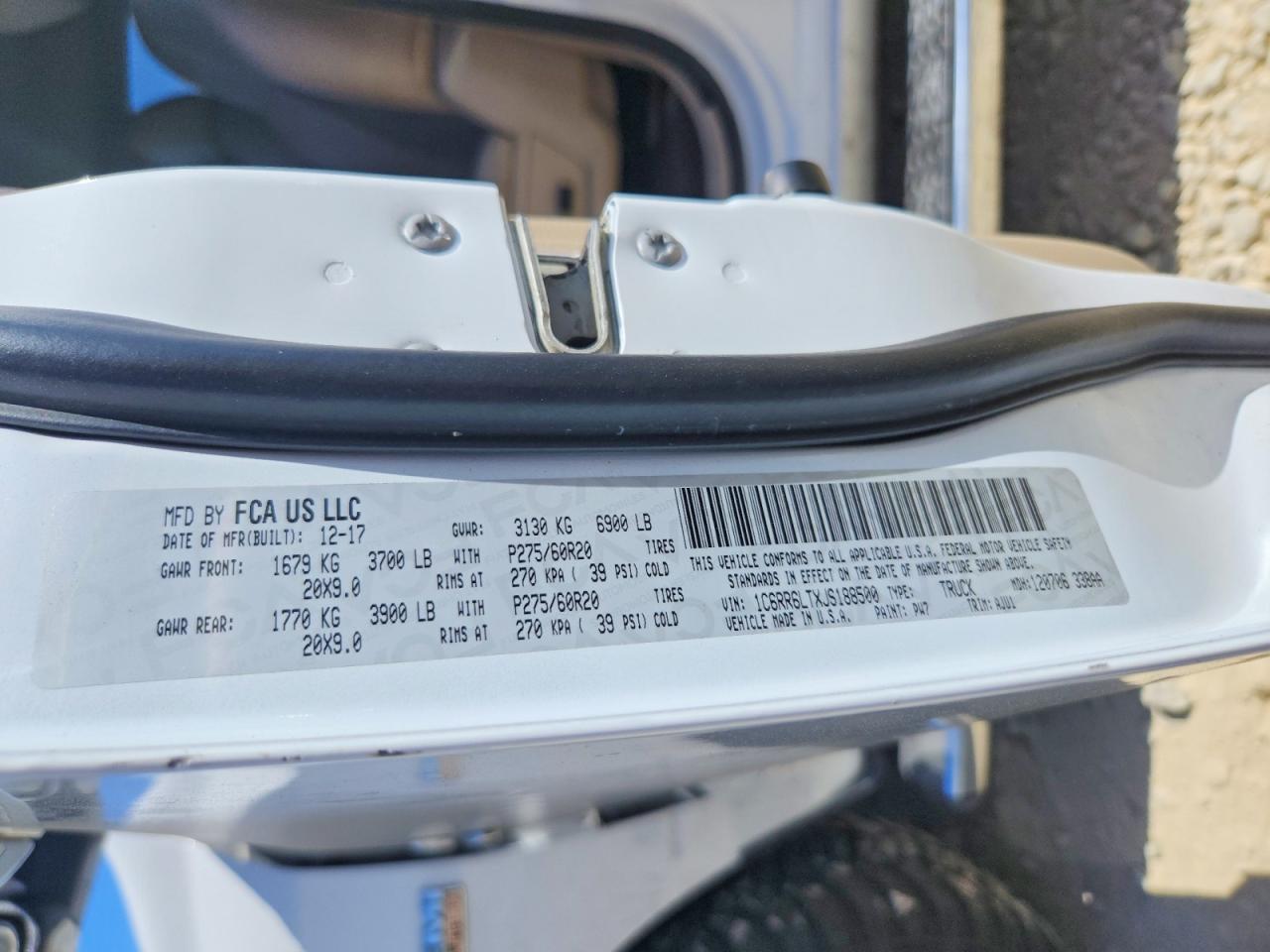 2018 RAM 1500