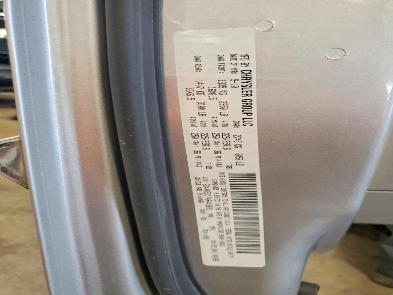 2010 DODGE CARAVAN