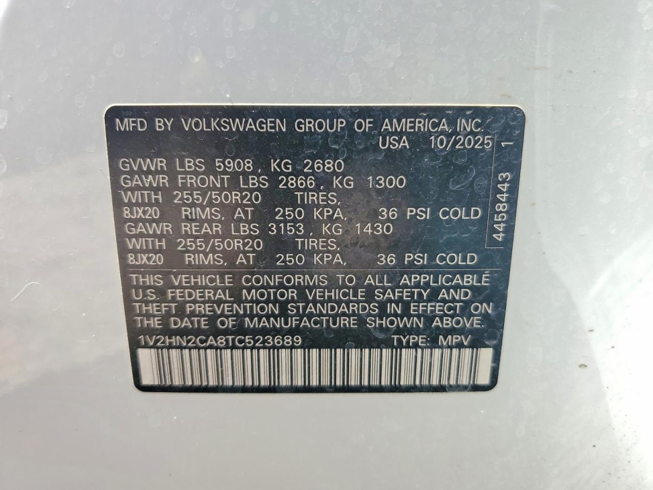 2026 VOLKSWAGEN ATLAS