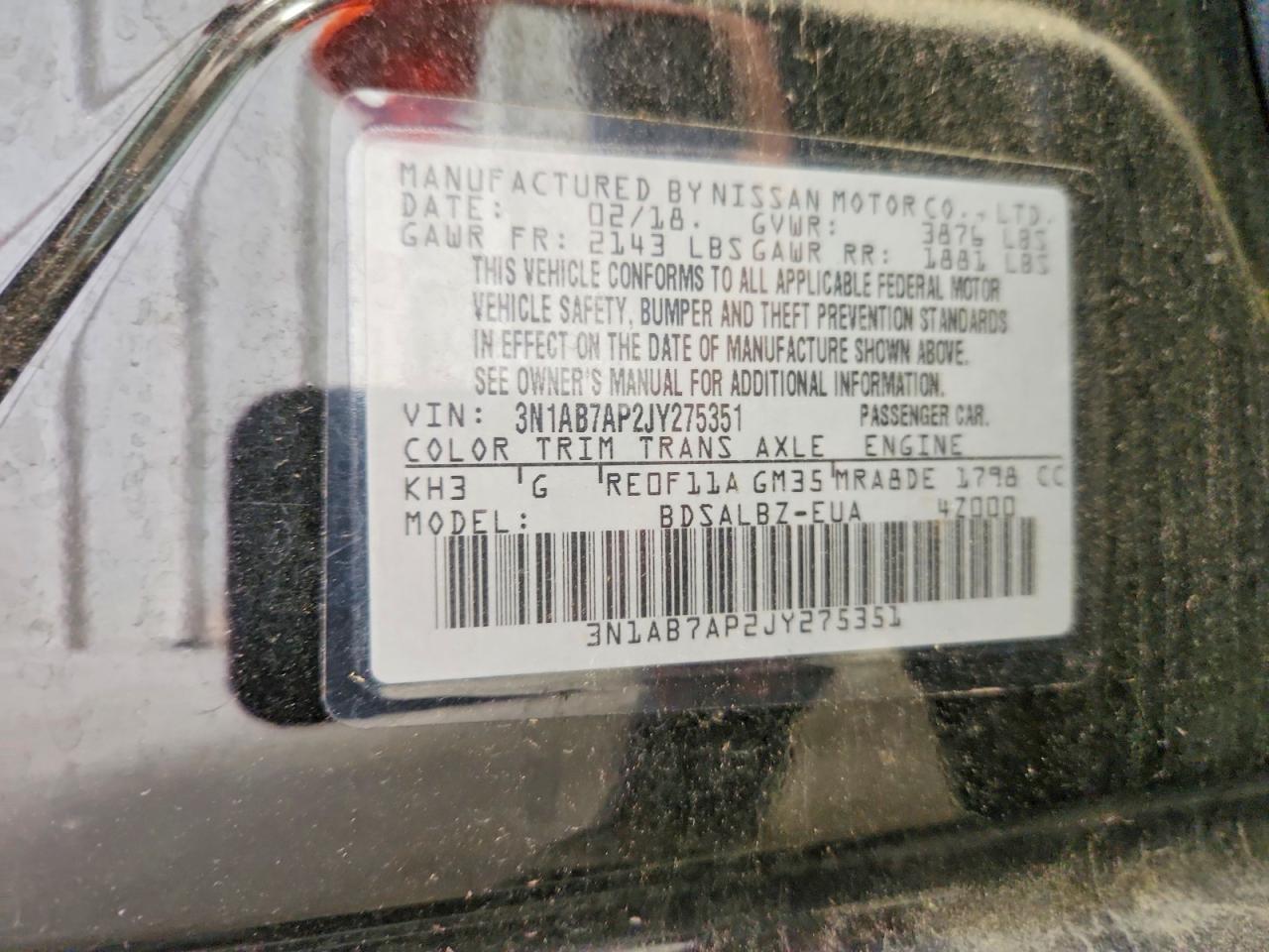 2018 NISSAN SENTRA