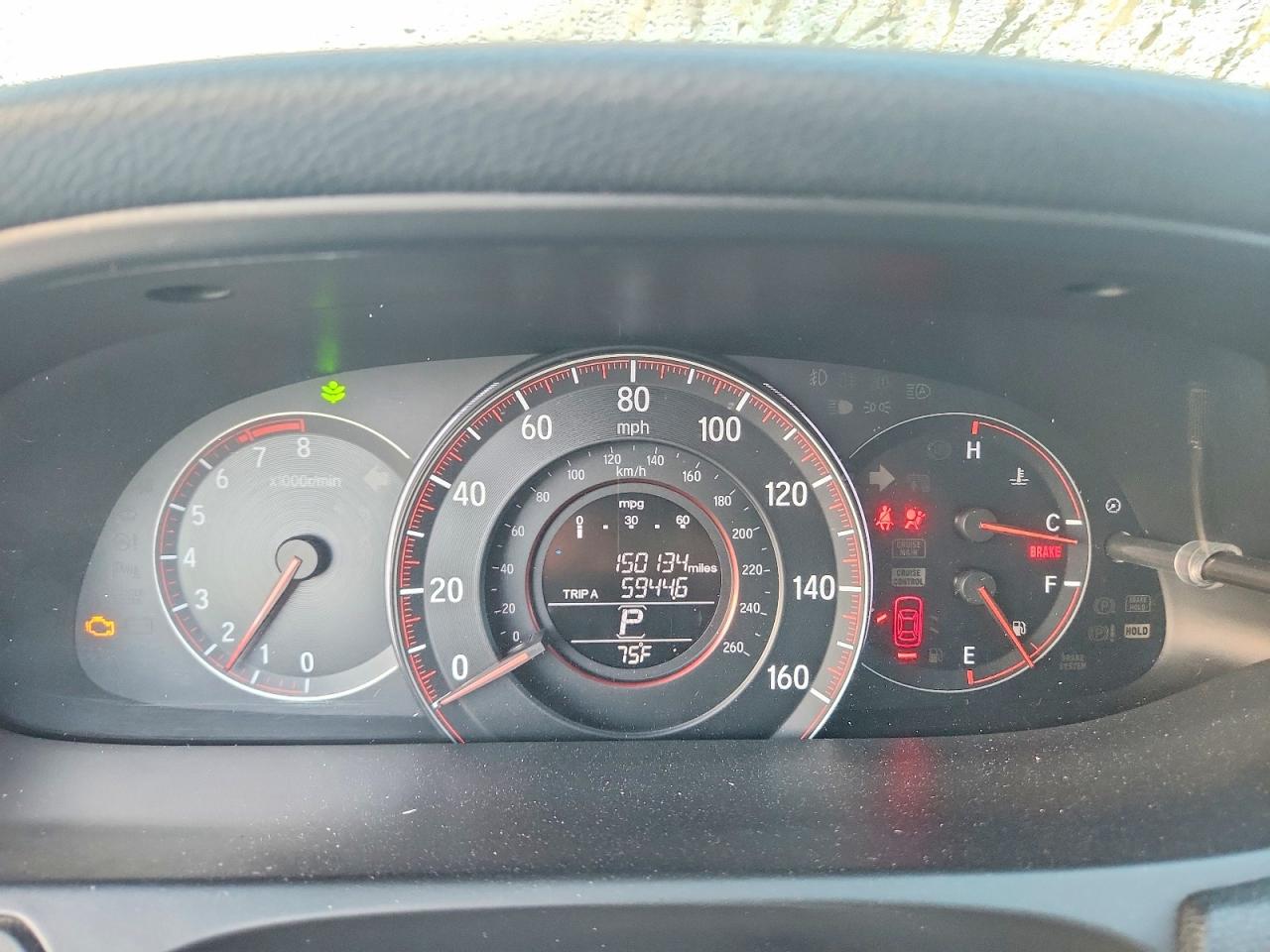 2016 HONDA ACCORD