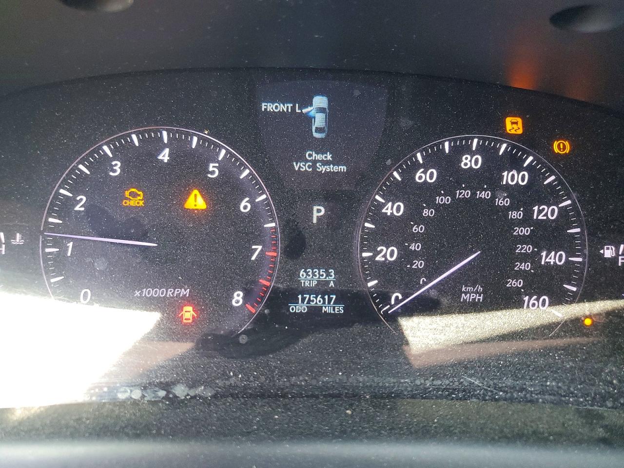 2007 LEXUS LS460