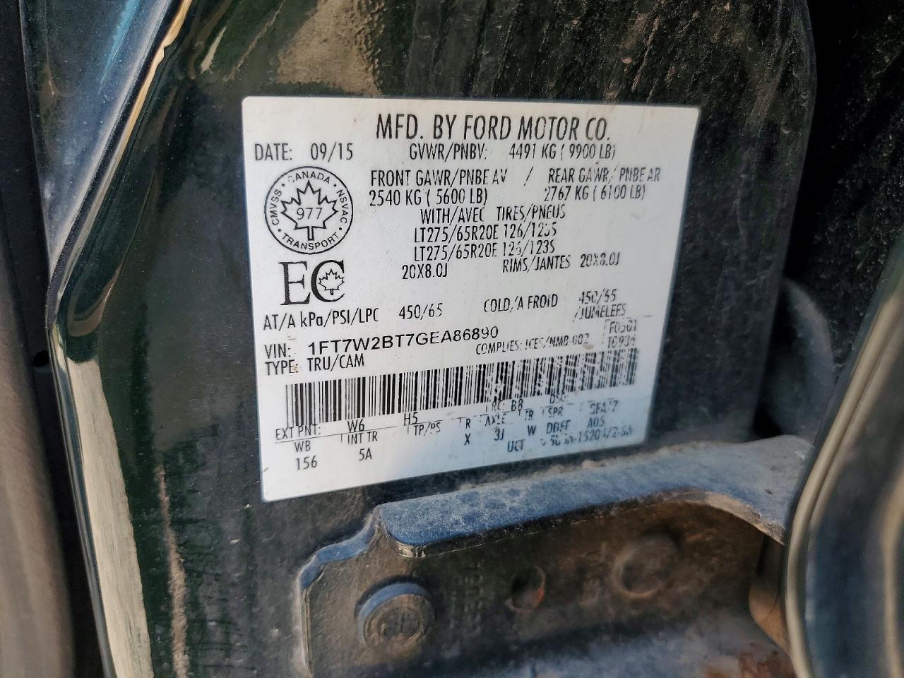 2016 FORD F250