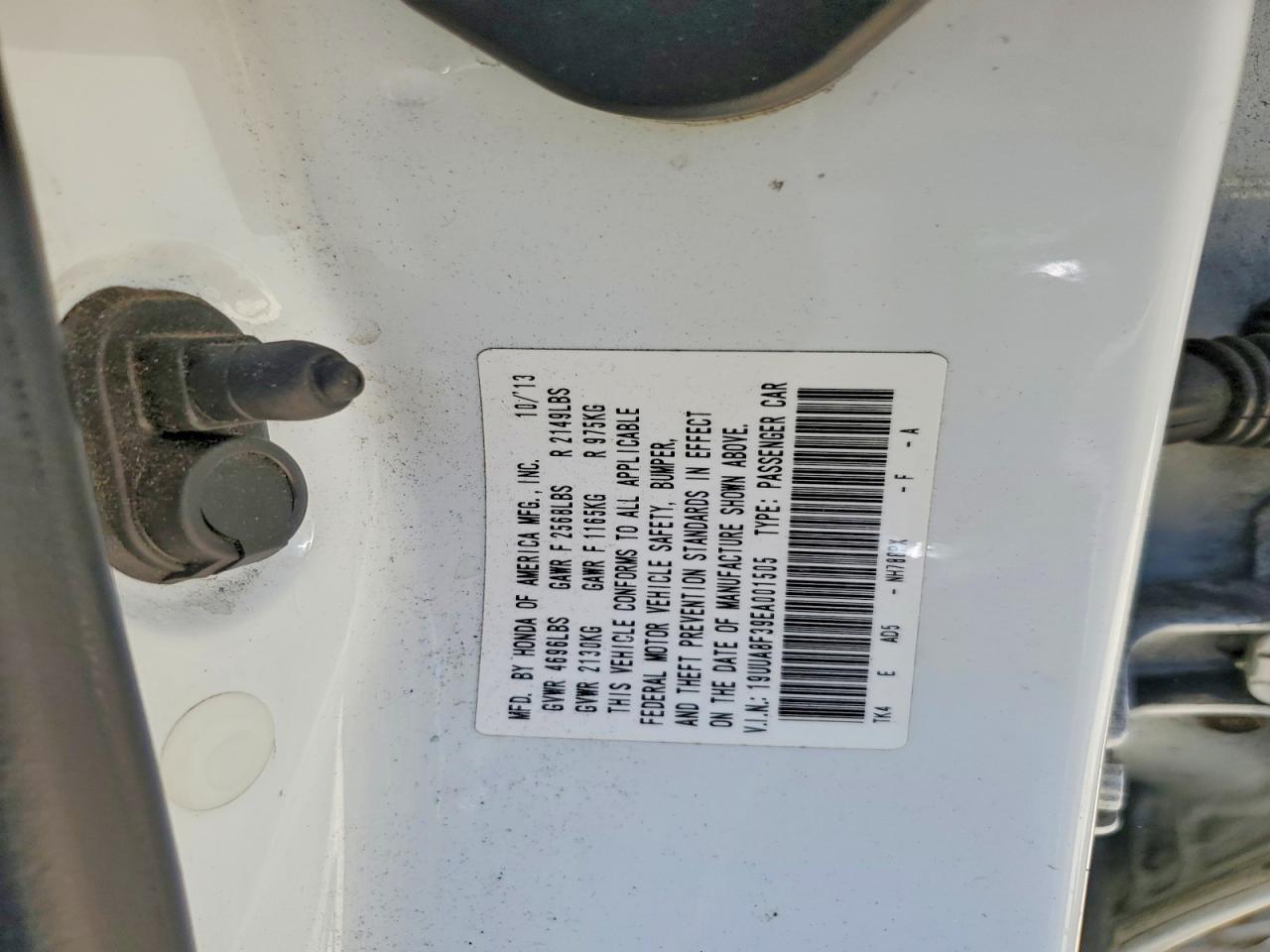 2014 ACURA TL