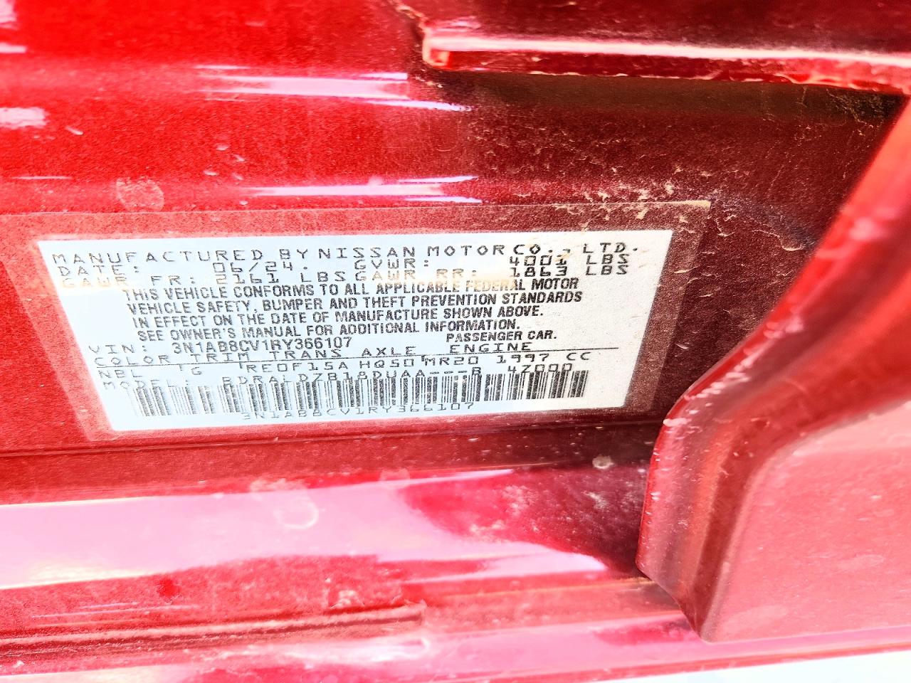 2024 NISSAN SENTRA