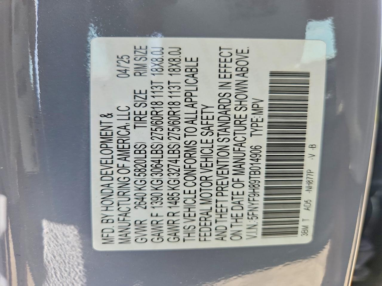 2026 HONDA PASSPORT