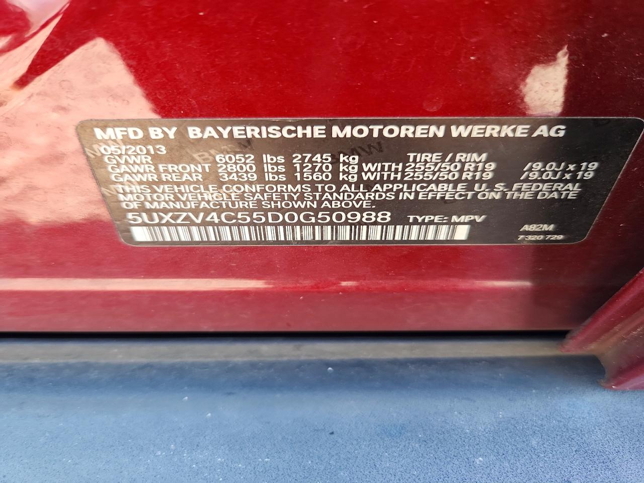 2013 BMW X5
