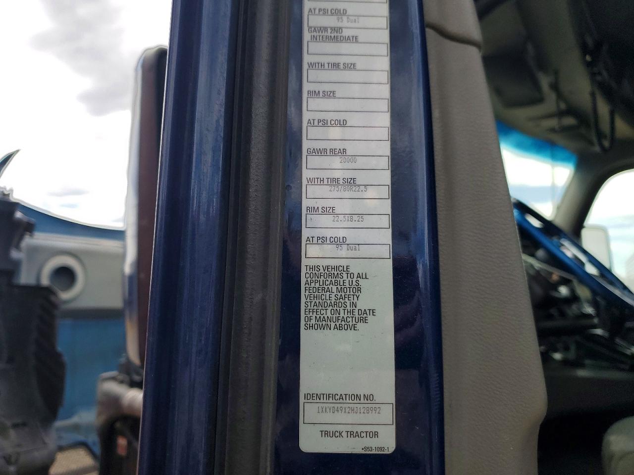 2017 KENWORTH ALL OTHER