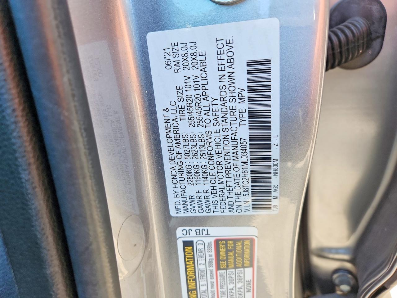 2021 ACURA RDX