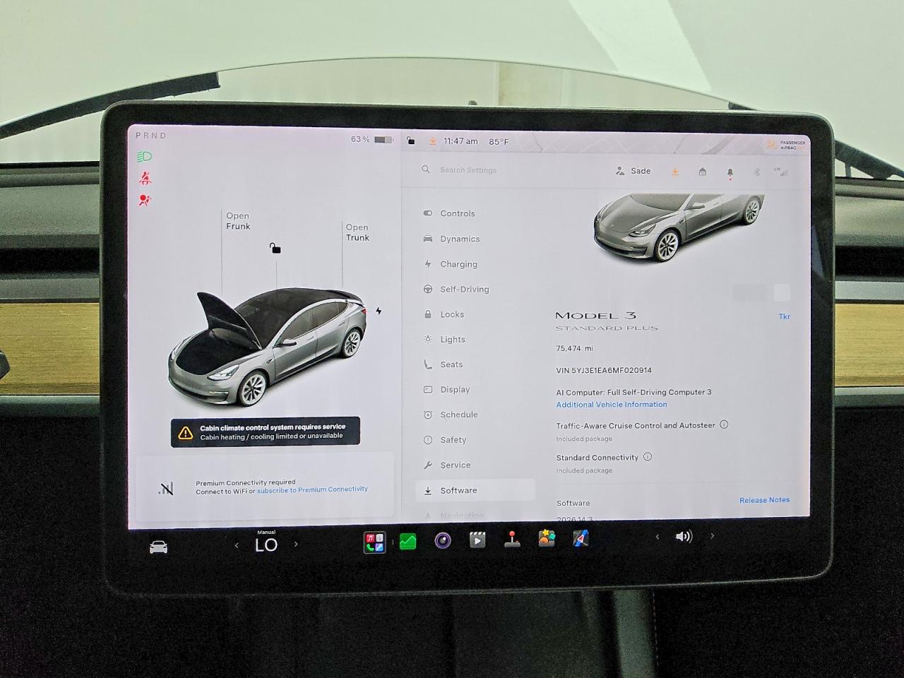 2021 TESLA MODEL 3