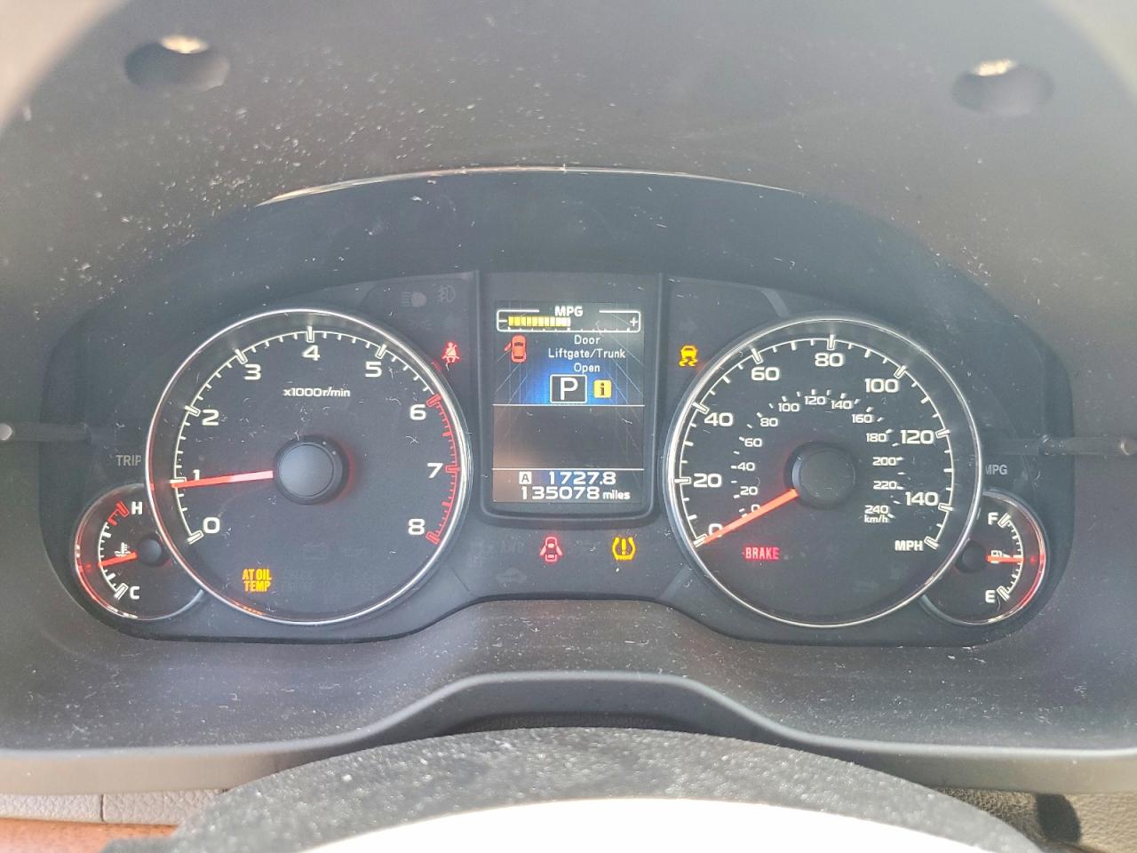 2013 SUBARU OUTBACK