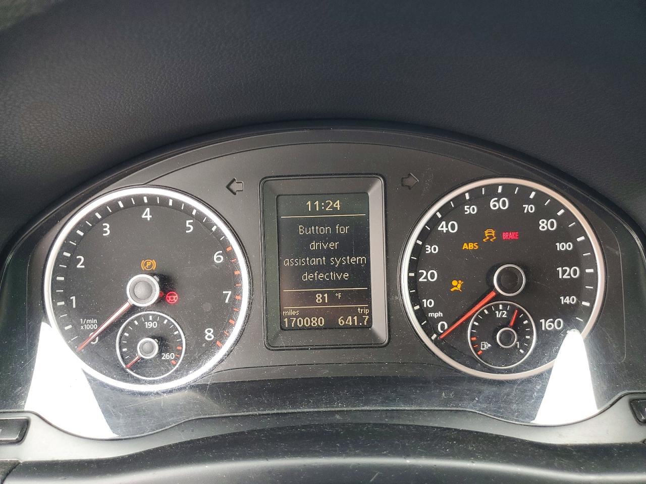 2012 VOLKSWAGEN TIGUAN