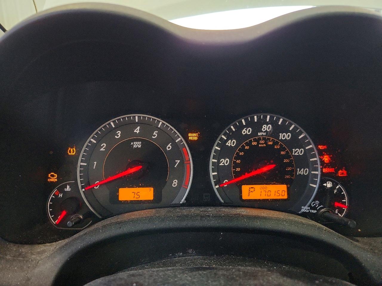 2010 TOYOTA COROLLA