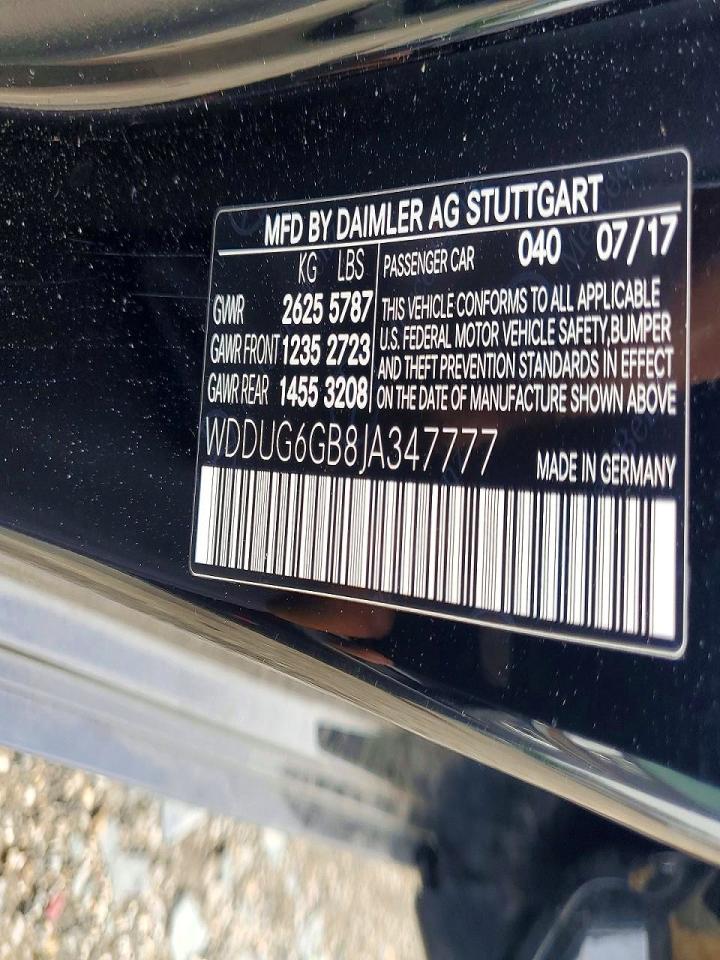 2018 MERCEDES-BENZ S-CLASS
