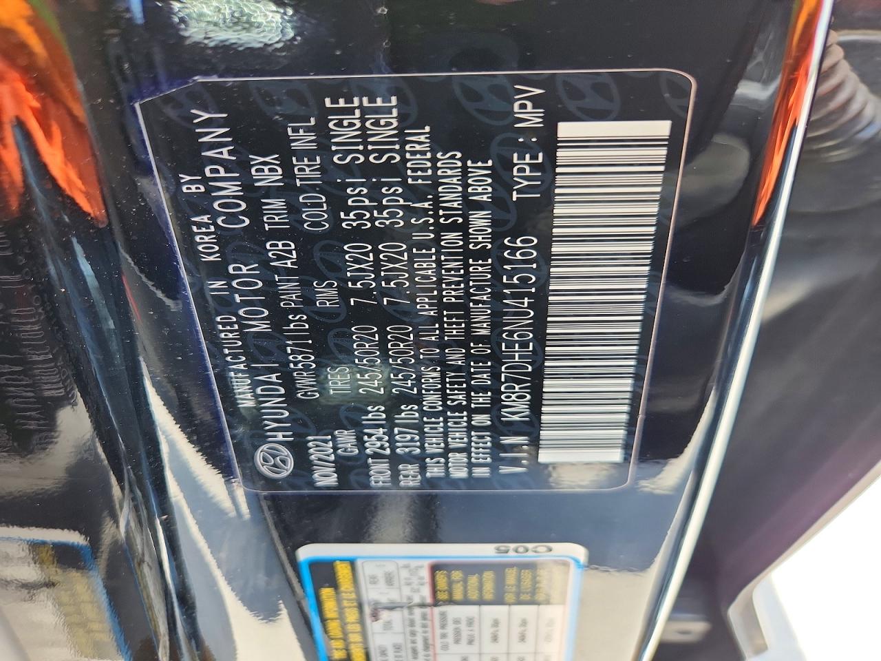 2022 HYUNDAI PALISADE