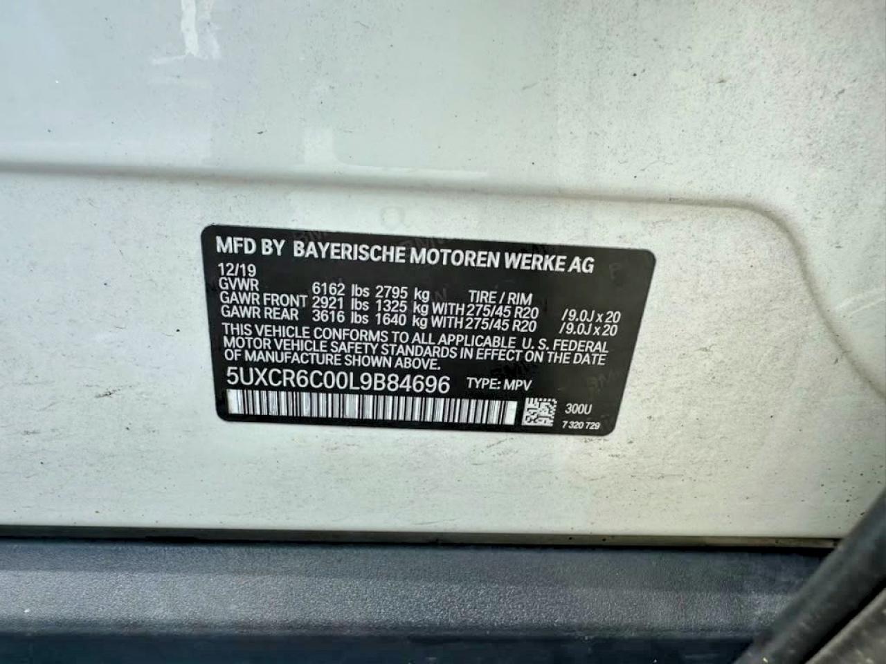 2020 BMW X5