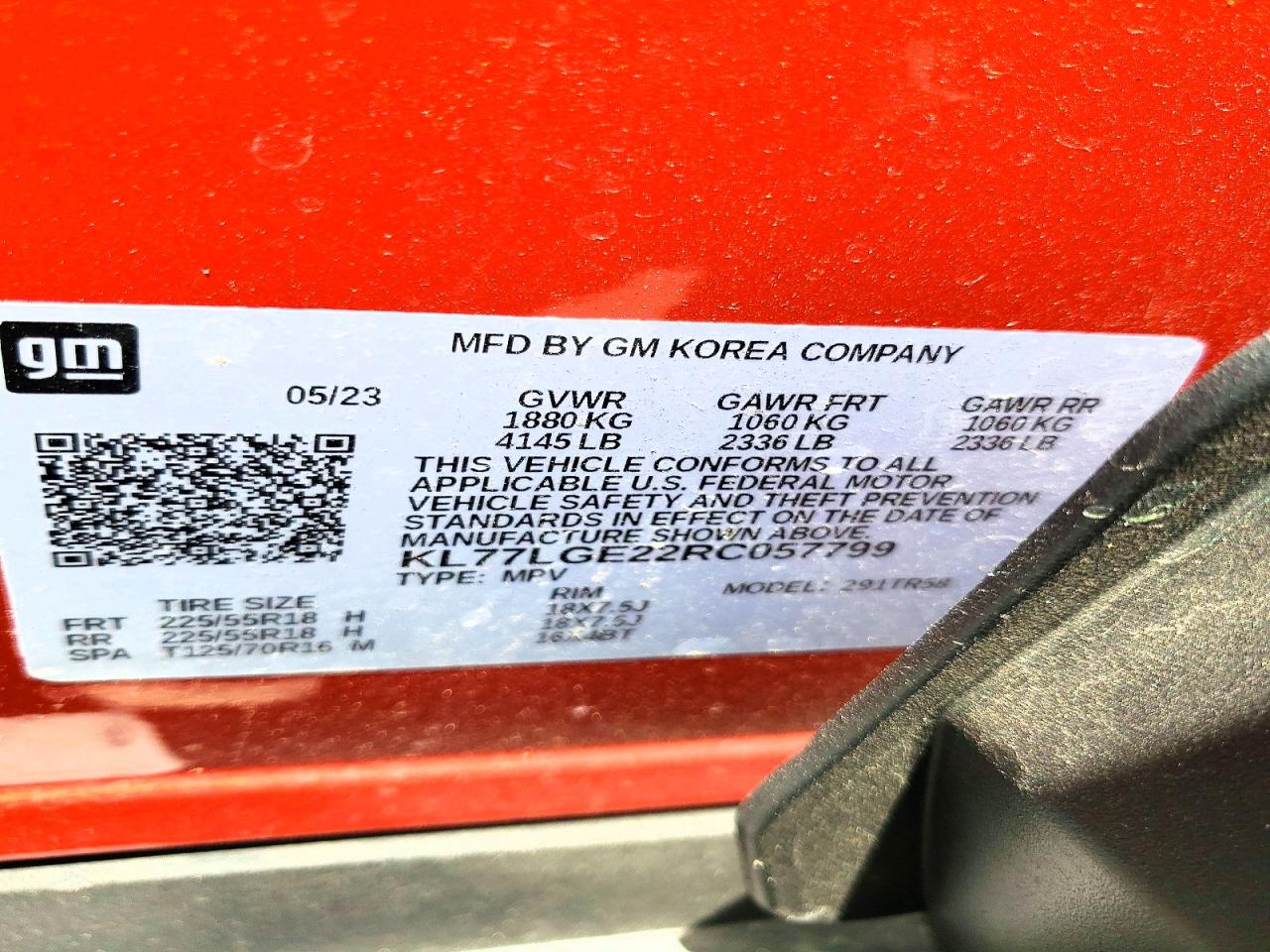 2024 CHEVROLET TRAX