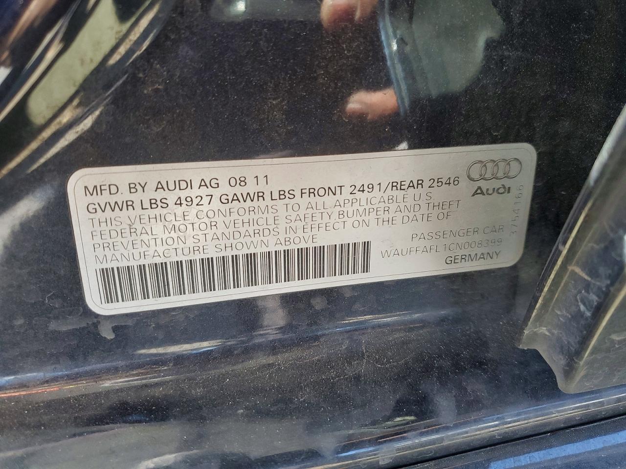 2012 AUDI A4