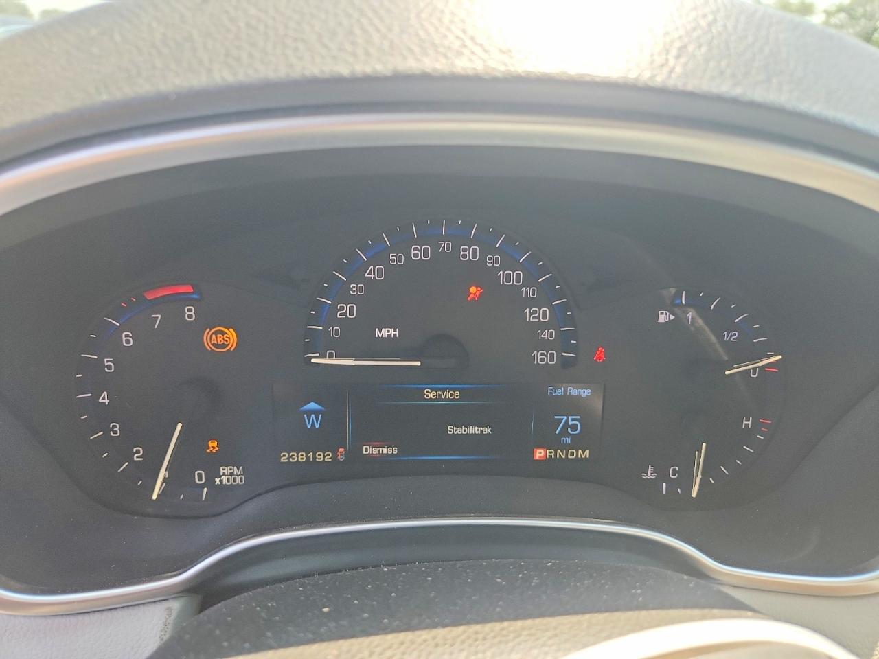 2016 CADILLAC SRX