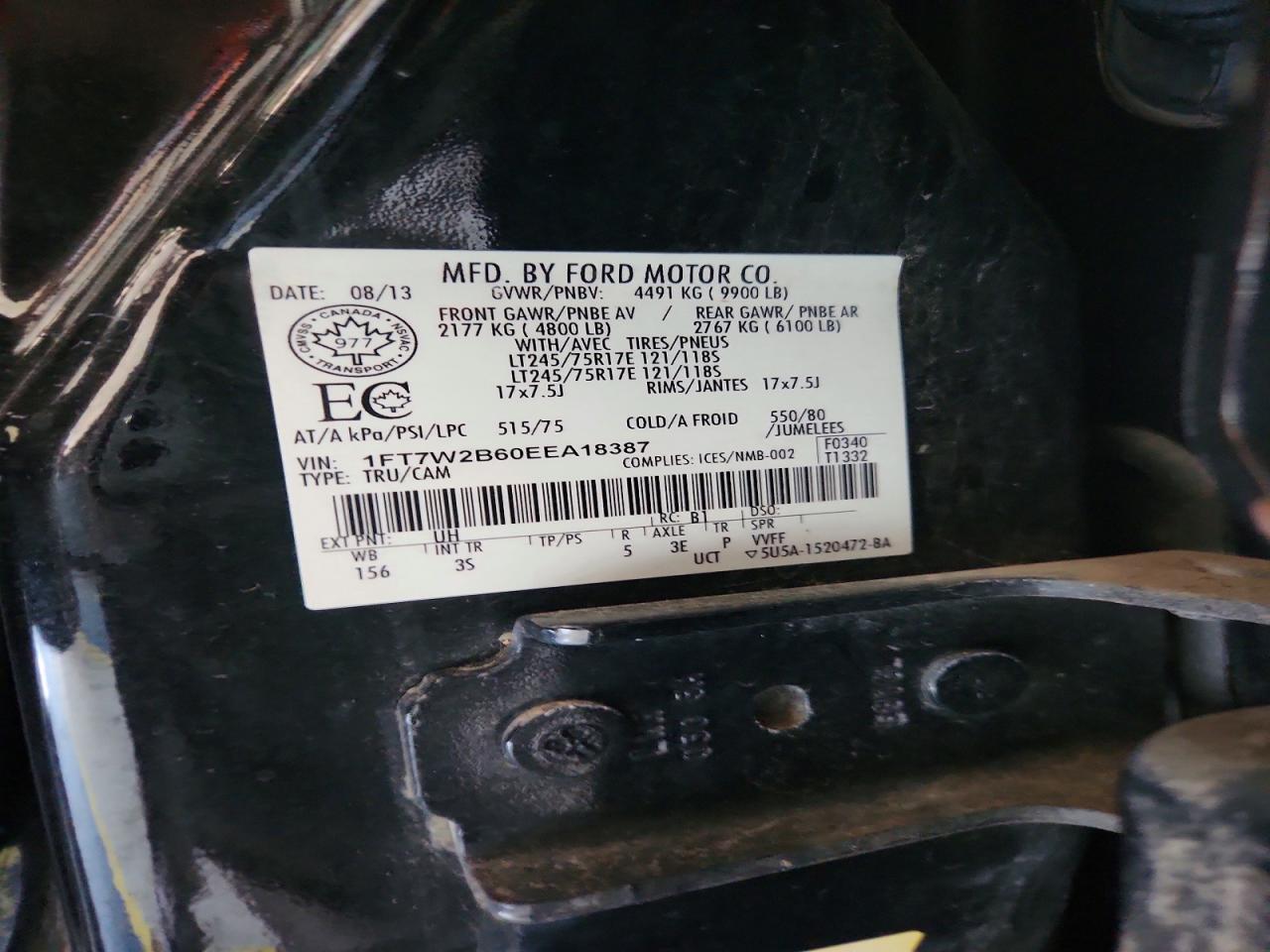 2014 FORD F250