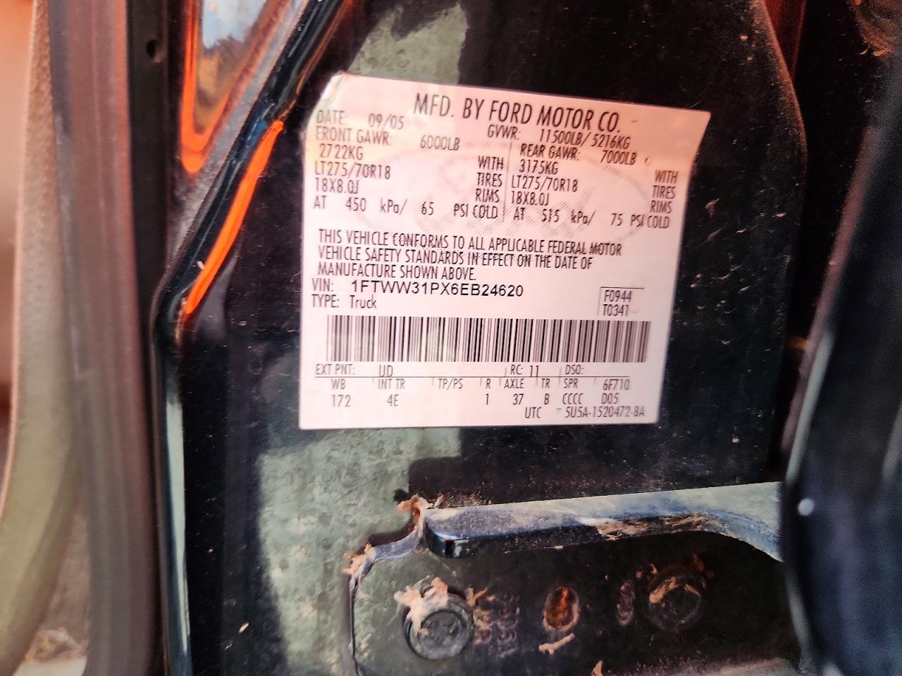 2006 FORD F350