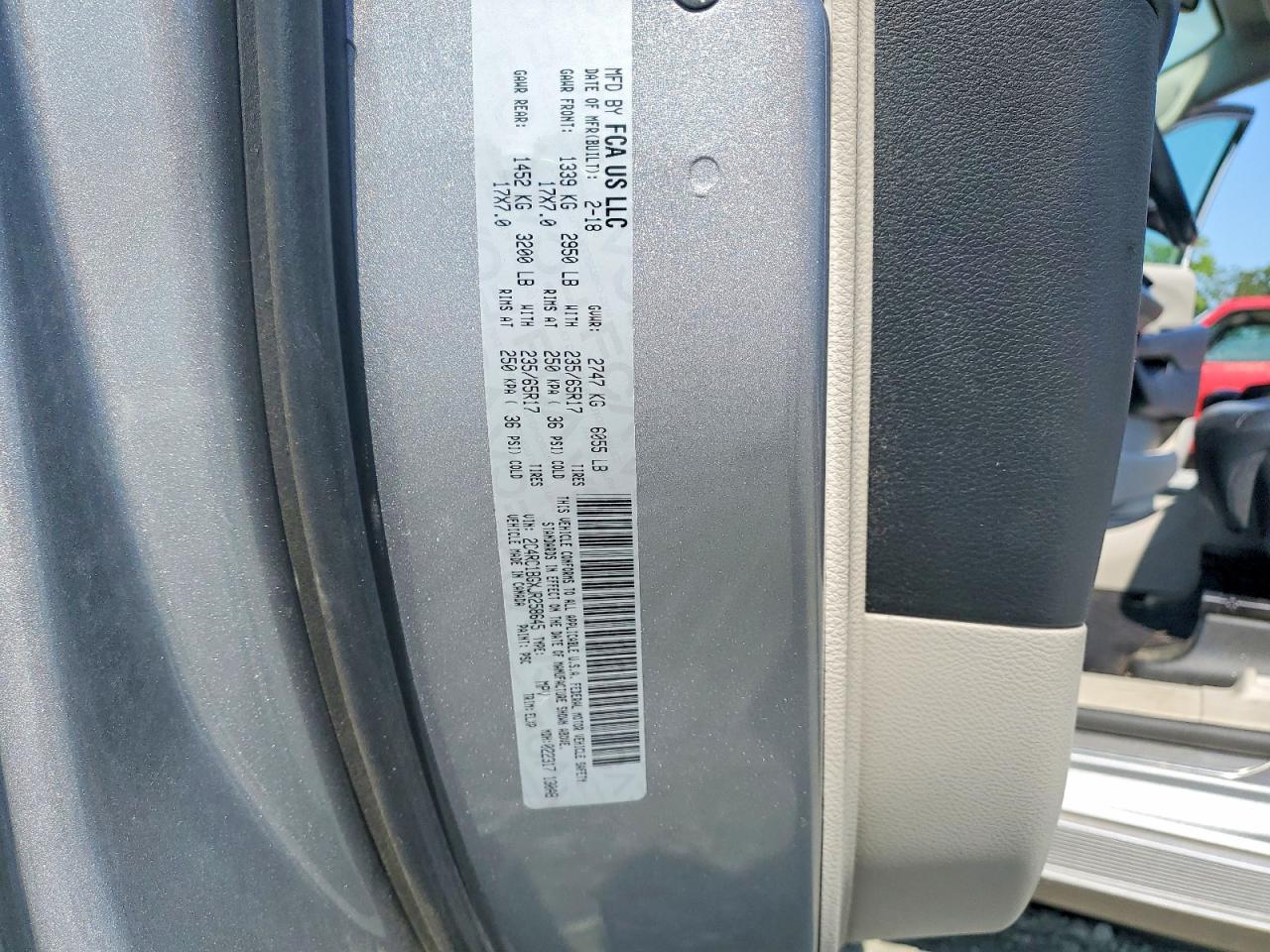2018 CHRYSLER PACIFICA