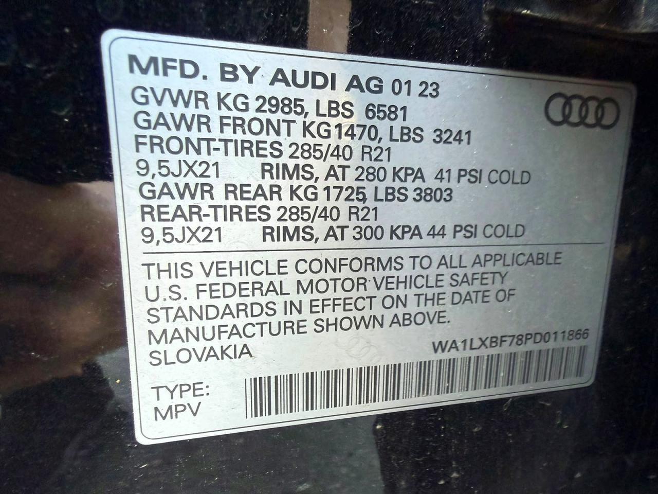 2023 AUDI Q7