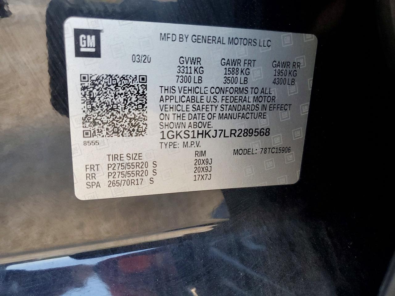 2020 GMC YUKON