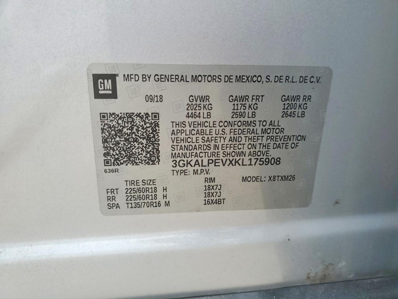 2019 GMC TERRAIN