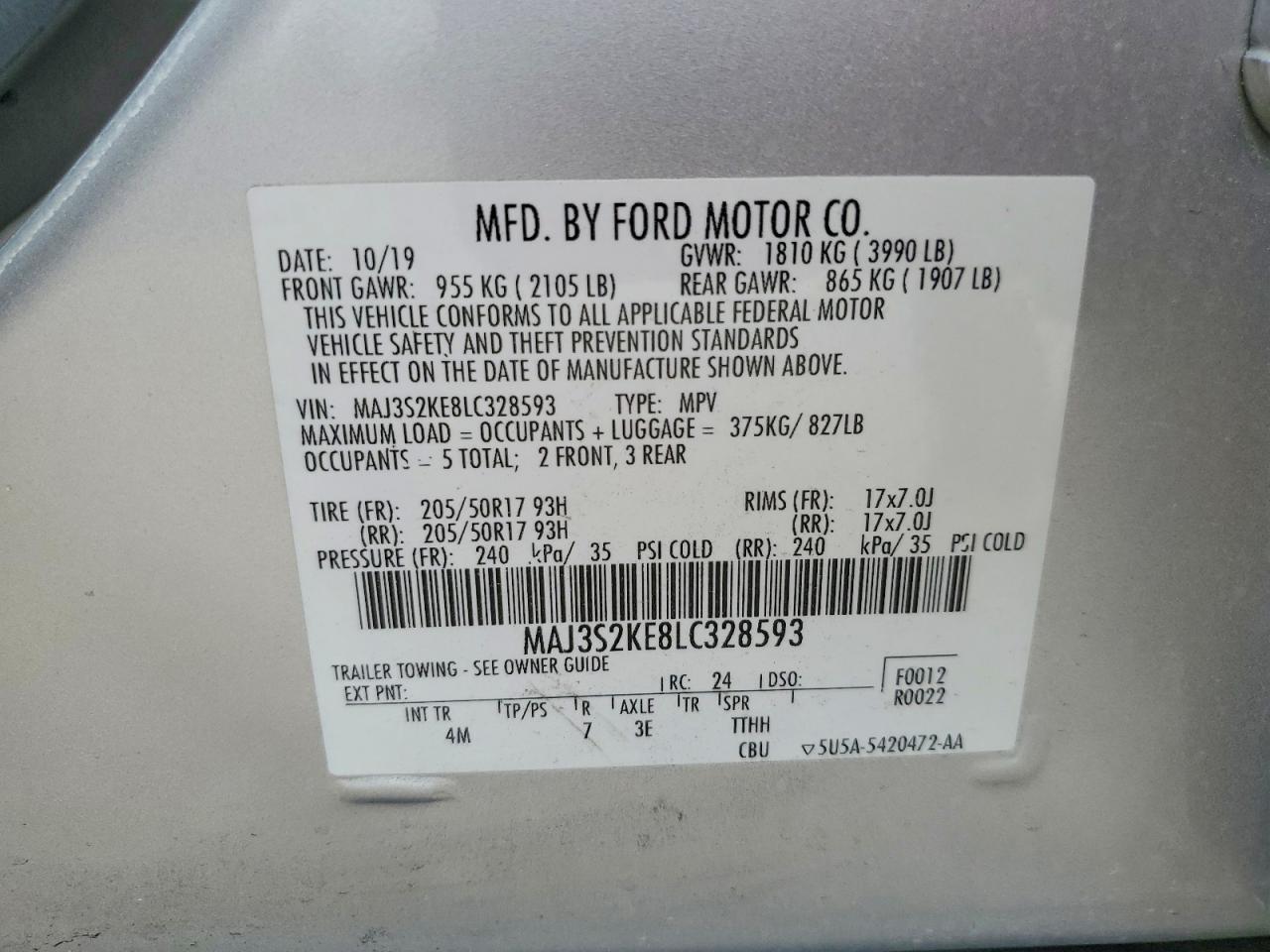 2020 FORD ECOSPORT