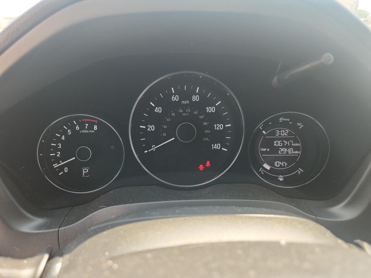 2018 HONDA HR-V