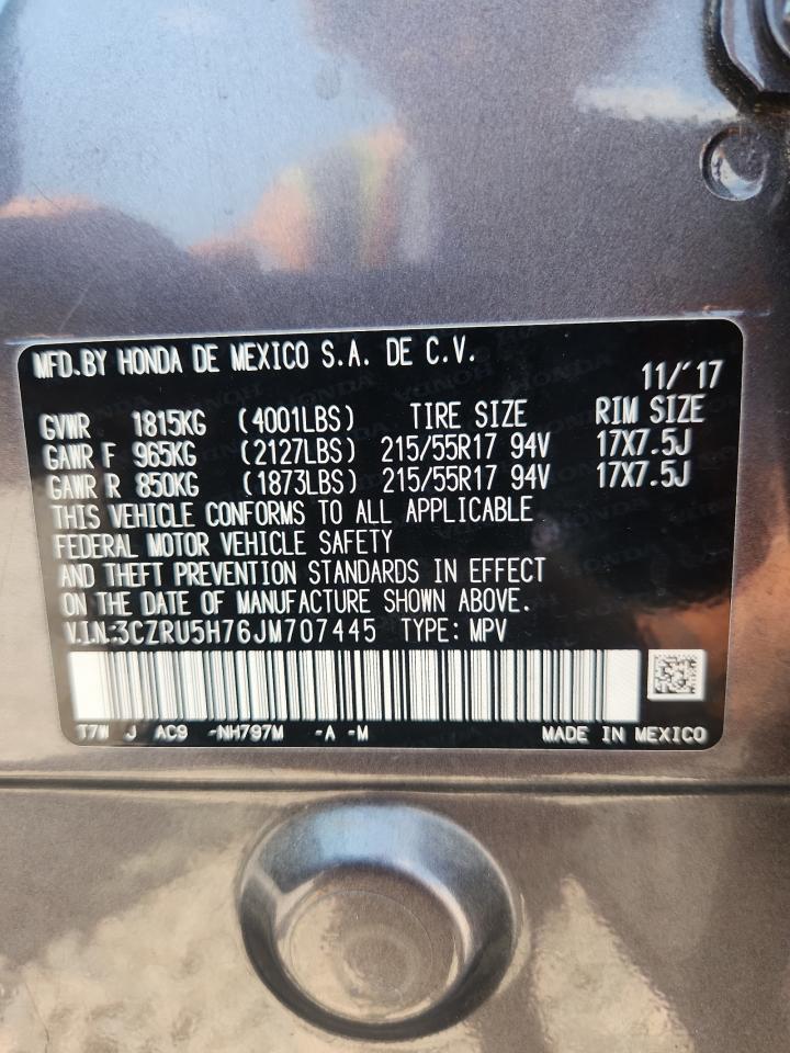 2018 HONDA HR-V