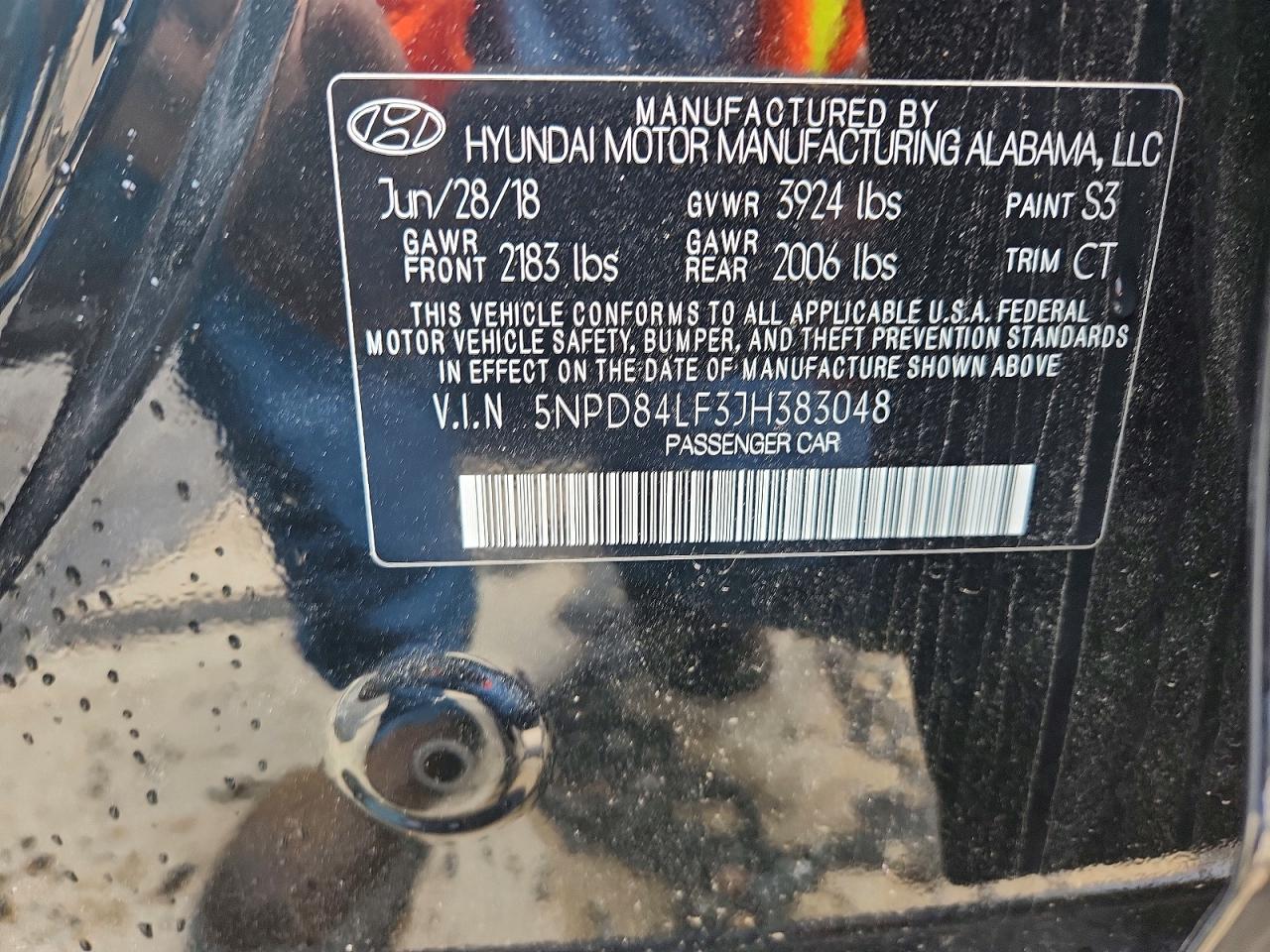 2018 HYUNDAI ELANTRA