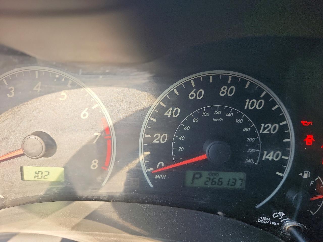 2009 TOYOTA COROLLA