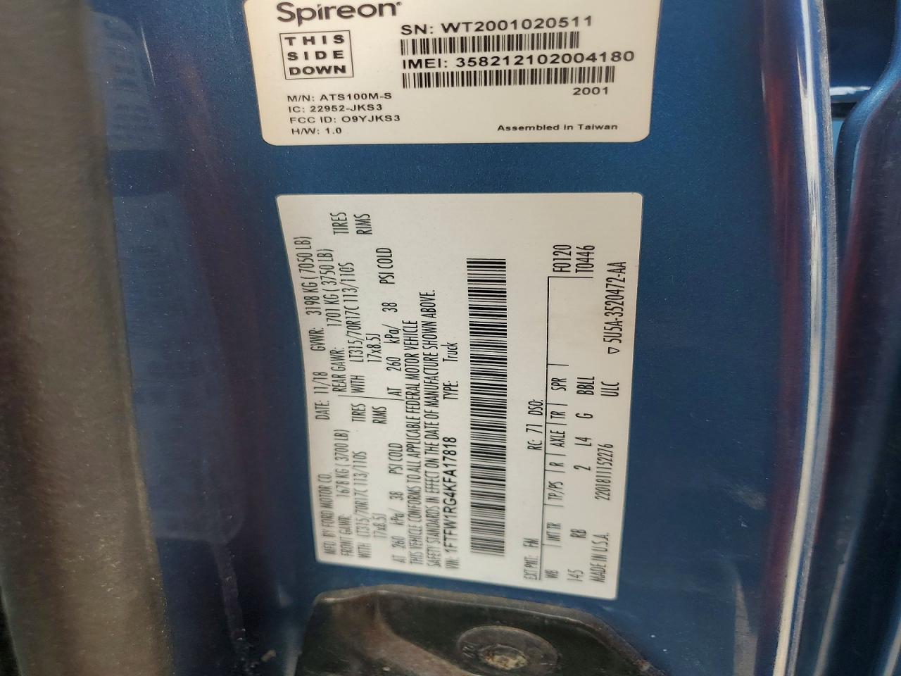 2019 FORD F150