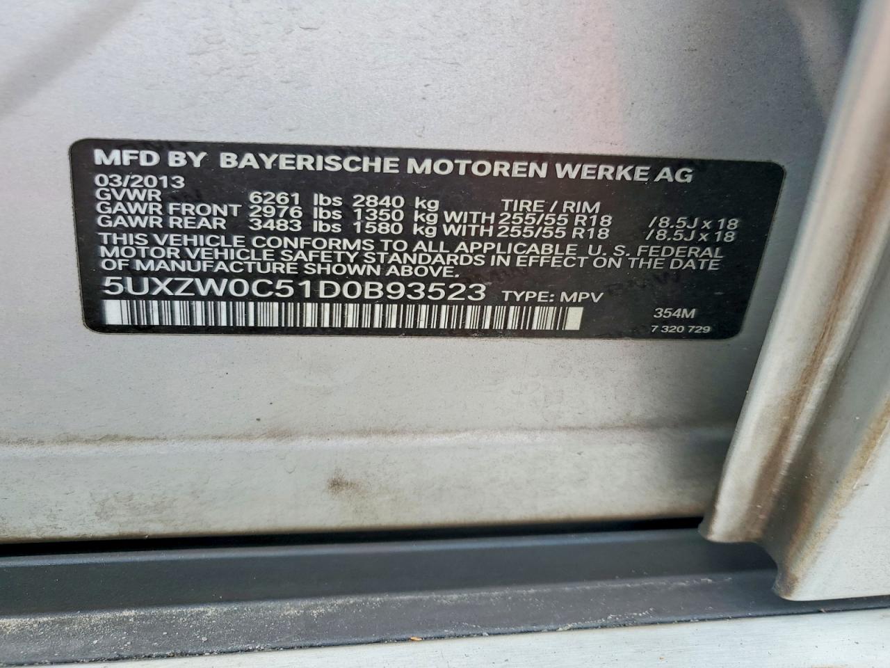 2013 BMW X5