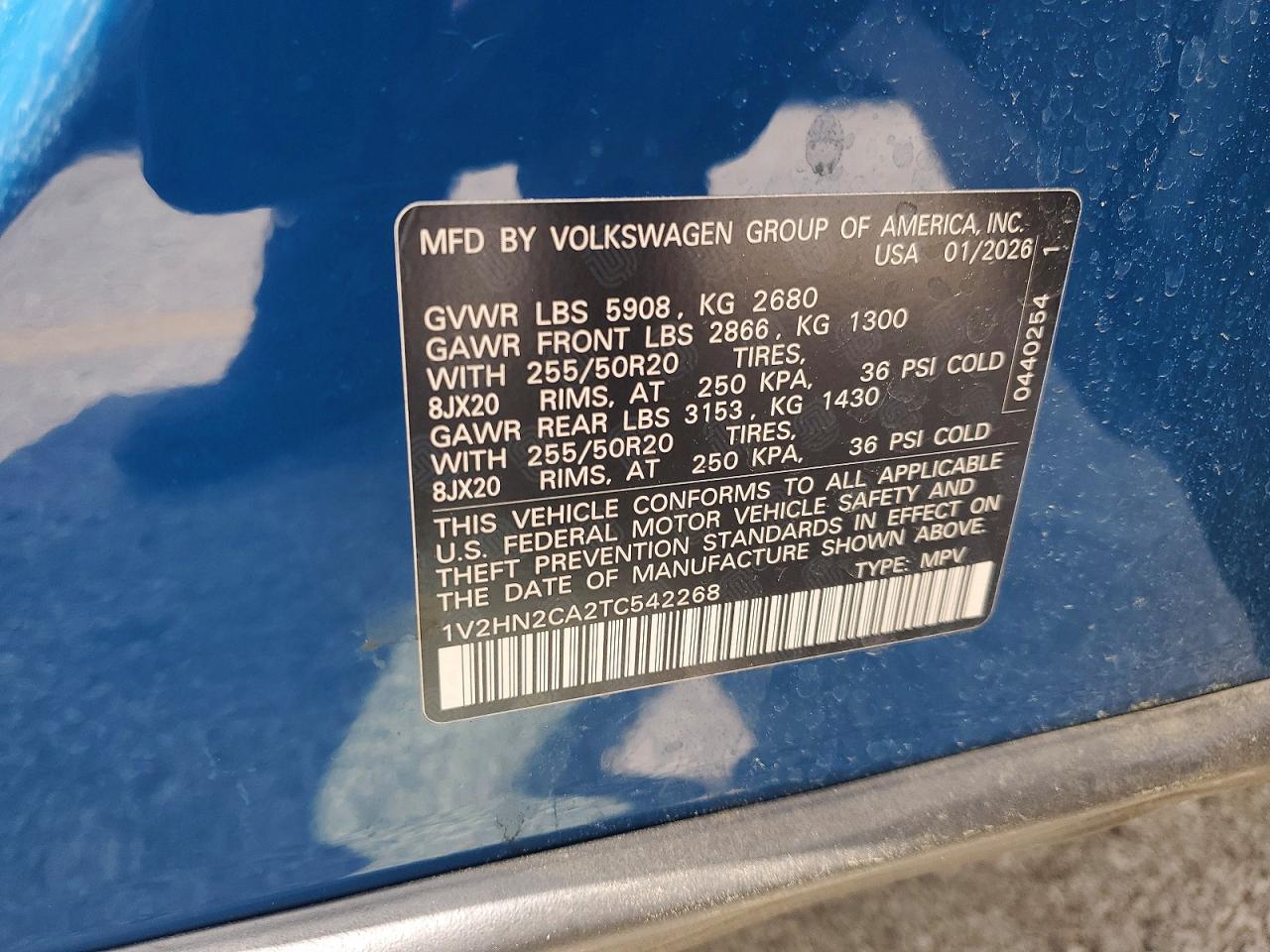 2026 VOLKSWAGEN ATLAS