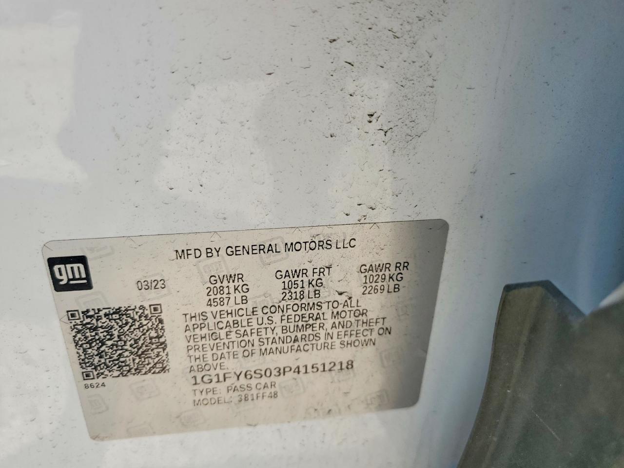 2023 CHEVROLET BOLT