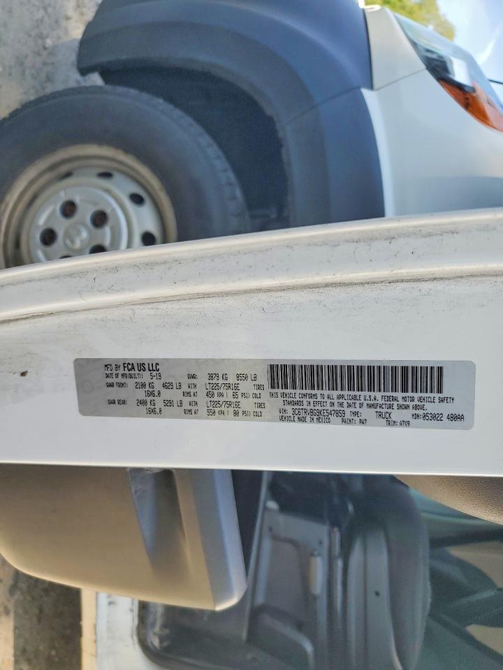 2019 RAM PROMASTER