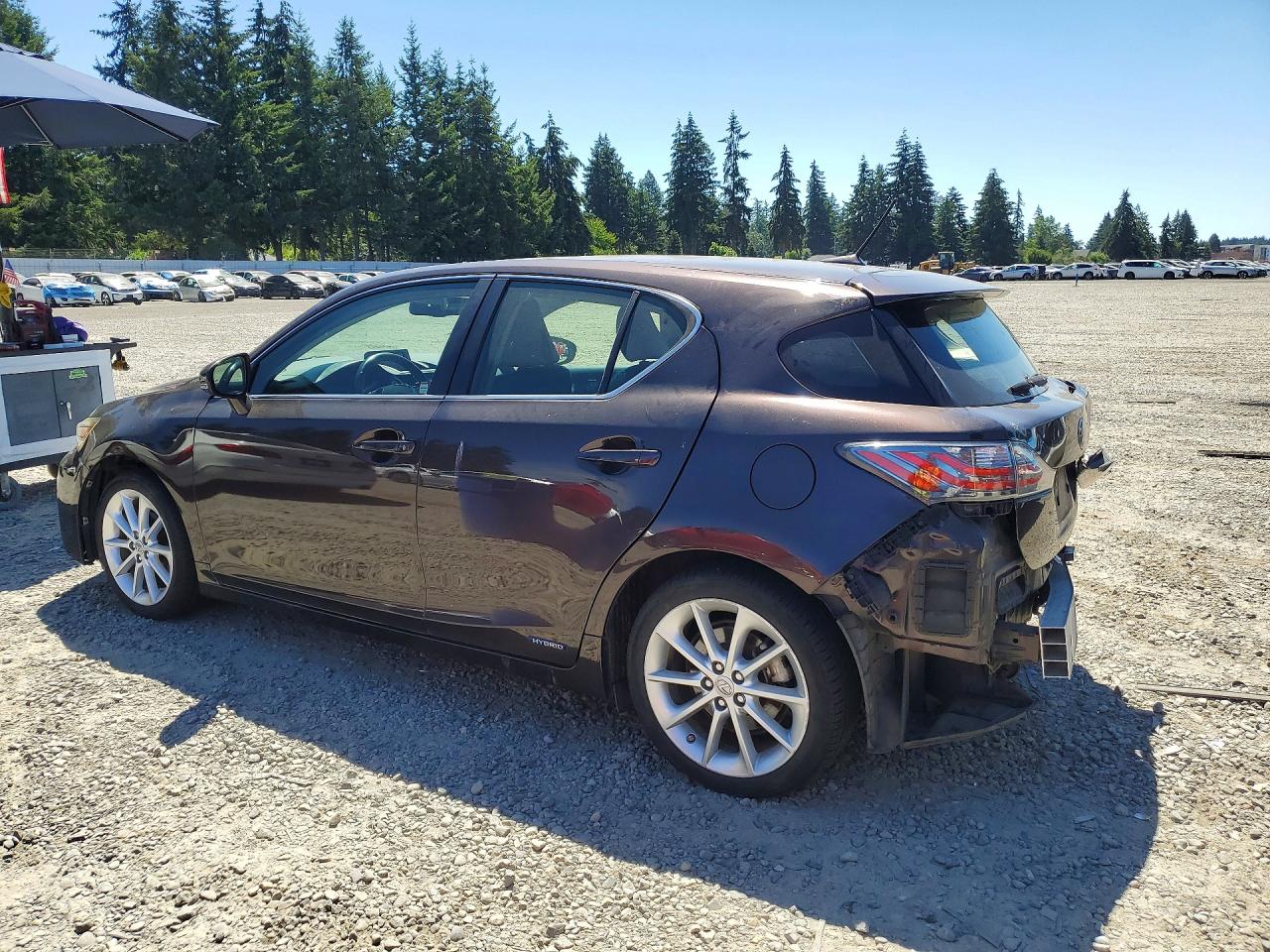 2012 LEXUS CT 200