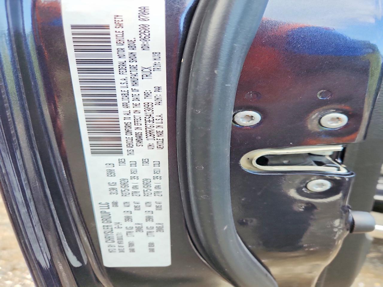 2014 RAM 1500
