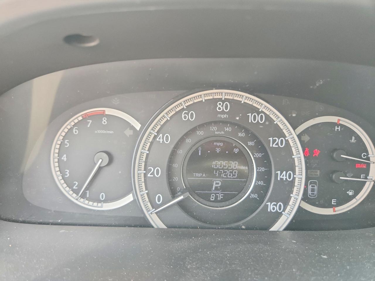 2013 HONDA ACCORD