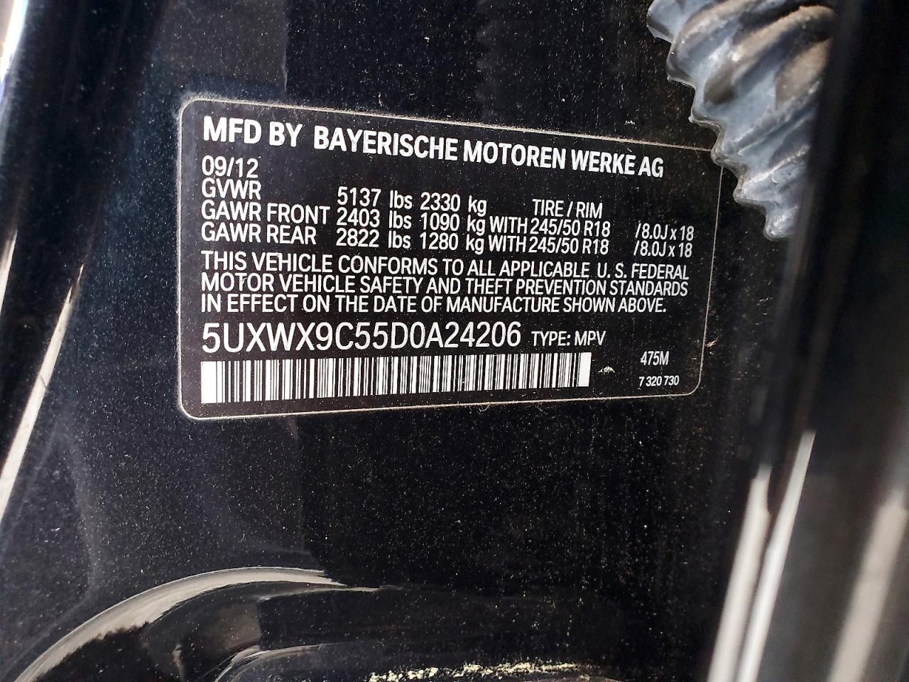 2013 BMW X3