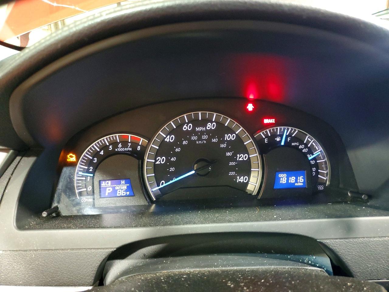 2012 TOYOTA CAMRY