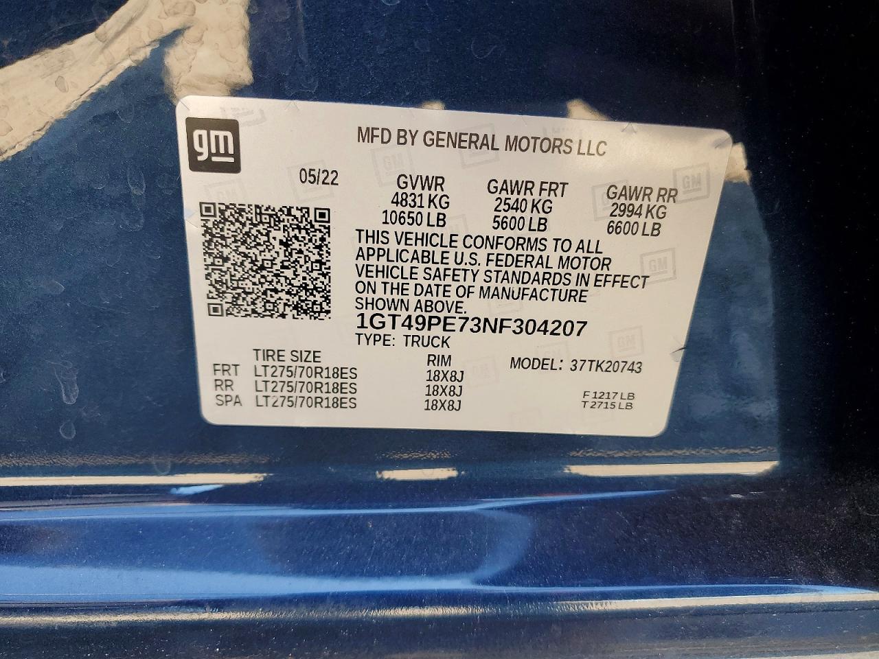 2022 GMC SIERRA